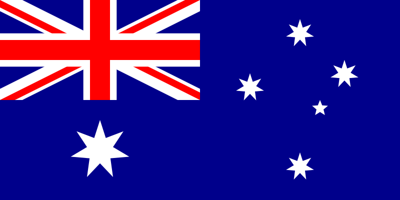 FLAG, Australian - Cotton 65 x 140cm